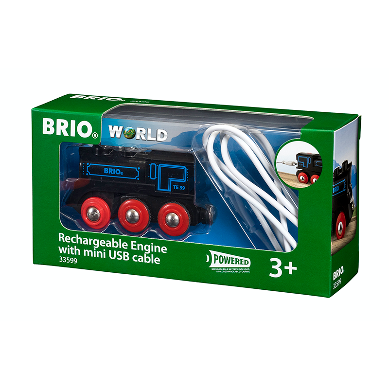 BRIO Train - Rechargeable Engine w mini USB cable - My Hobbies