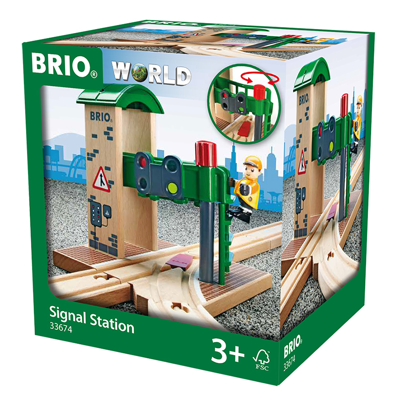 BRIO Destination - Signal Station, 2 pieces - My Hobbies
