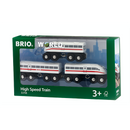 BRIO Train - High Speed Train with Sound, 3 pieces - My Hobbies