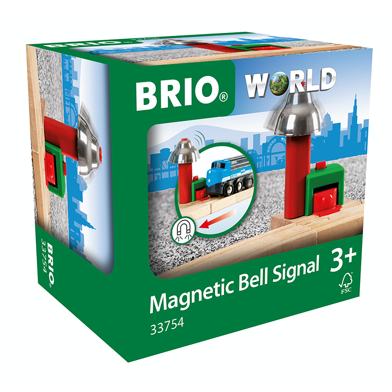 BRIO Tracks - Magnetic Bell Signal - My Hobbies