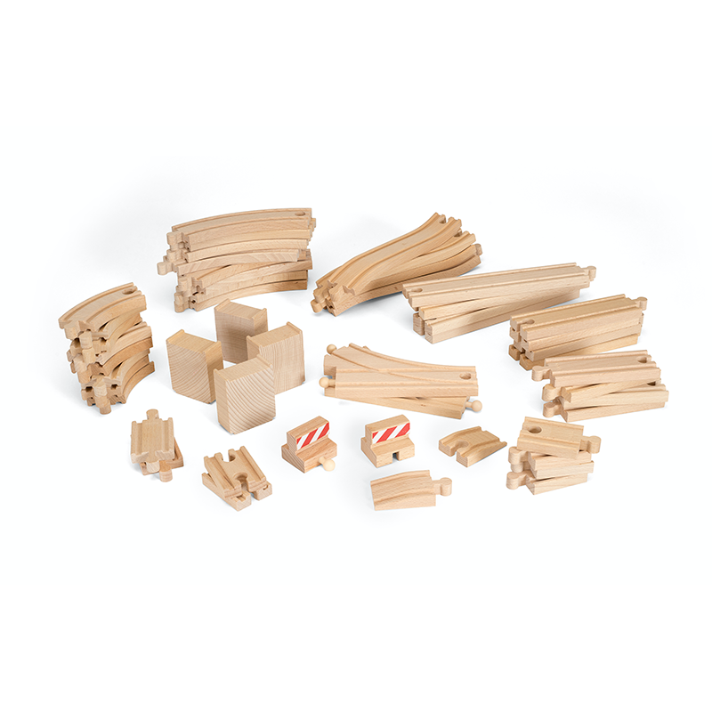 BRIO Tracks - 50 Piece Track Pack - My Hobbies