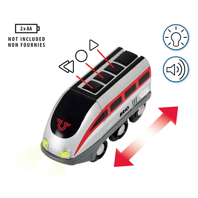 BRIO Smart Tech Smart Engine Set with Action Tunnels My Hobbies