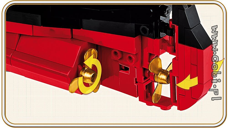 Cobi Titanic - R.M.S. Titanic 1:300 scale 2840 piece Construction Set - My Hobbies