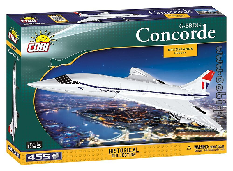 Cobi Concorde - Concorde 450 piece Construction Set - My Hobbies