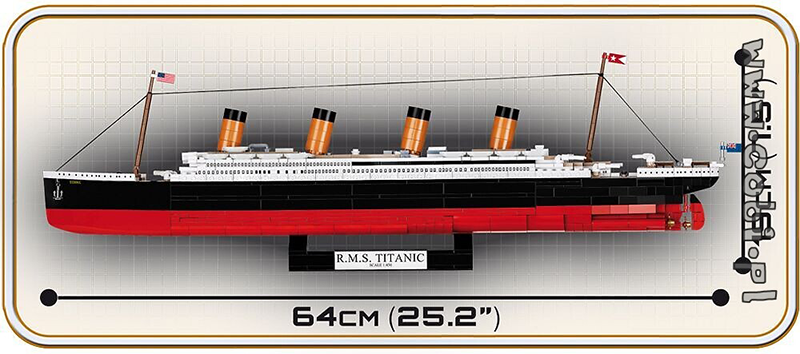 Titanic top lego cobi