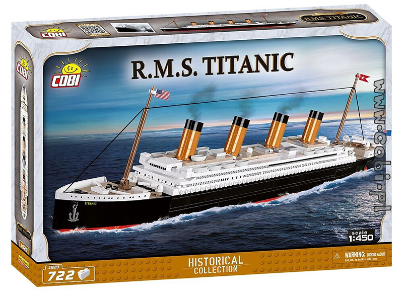 Cobi Titanic - Titanic 1:450 Scale 720 piece - My Hobbies