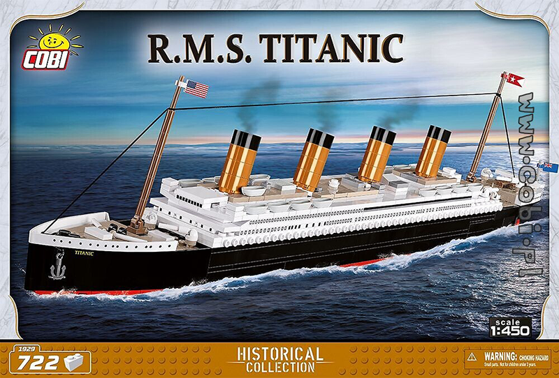 Cobi Titanic - Titanic 1:450 Scale 720 piece - My Hobbies