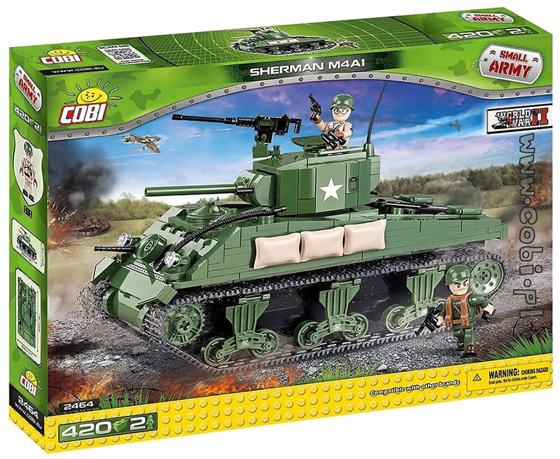 Cobi Small Army - 420 piece Sherman M4A1 - My Hobbies