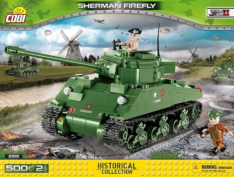 Cobi World War II - Shermann Firefly (500 pieces) - My Hobbies