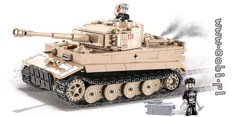 Cobi World War II - Tiger 131 Tank M (550 pieces) - My Hobbies