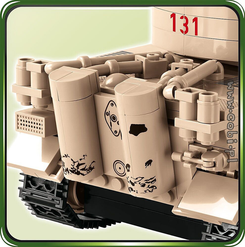 Cobi World War II - Tiger 131 Tank M (550 pieces) - My Hobbies