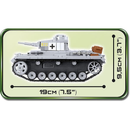 Cobi World War II - Pzkpfw III Ausf.E (475 pieces) - My Hobbies