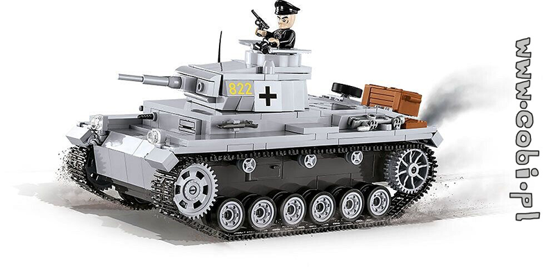 Cobi World War II - Pzkpfw III Ausf.E (475 pieces) - My Hobbies