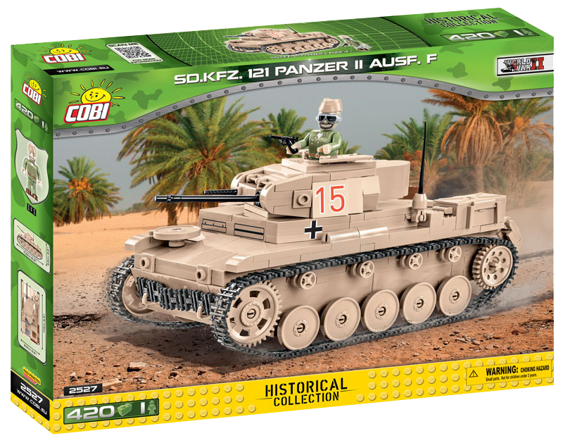 Cobi World War II - SD.KFZ.121 PZKPFW II Aus.F (420 pieces) - My Hobbies