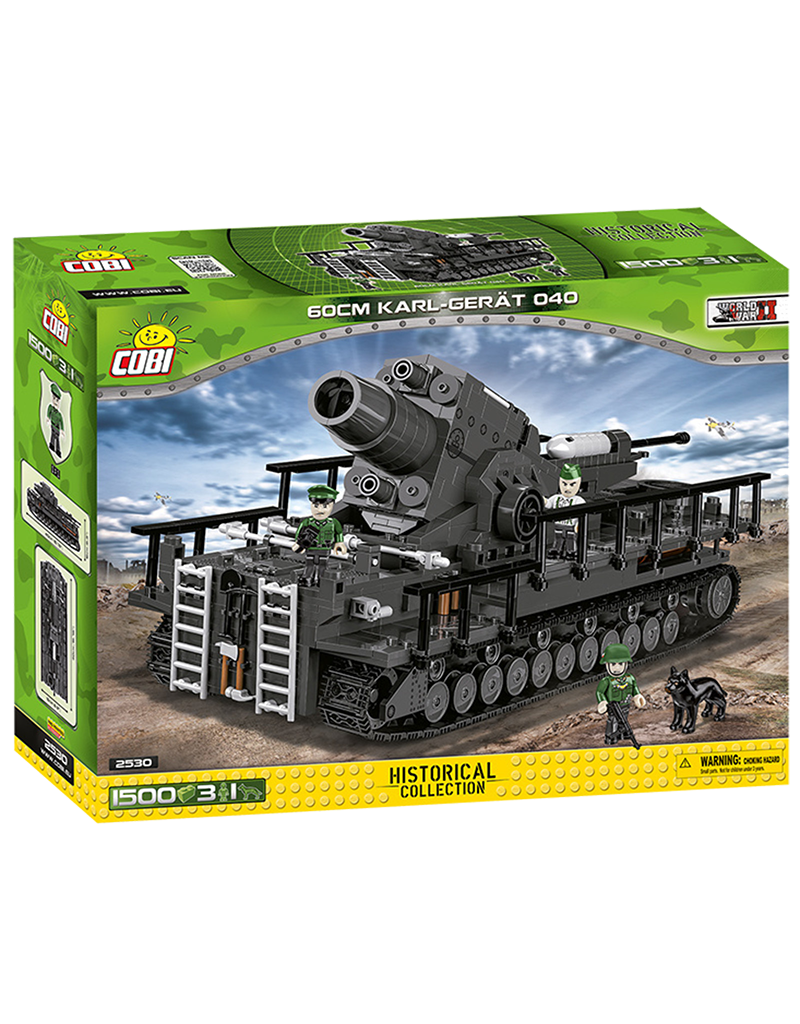 Cobi World War II - 60cm Karl-Great 040 Adam (1500 pieces) - My Hobbies