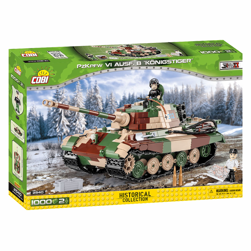 Cobi World War II - Panzekamfagen VI Tiger Ausf.B (1000 pieces) - My Hobbies