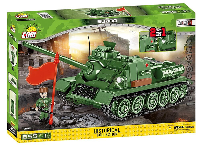 Cobi World War II - SU 100 Tank 646 pieces - My Hobbies