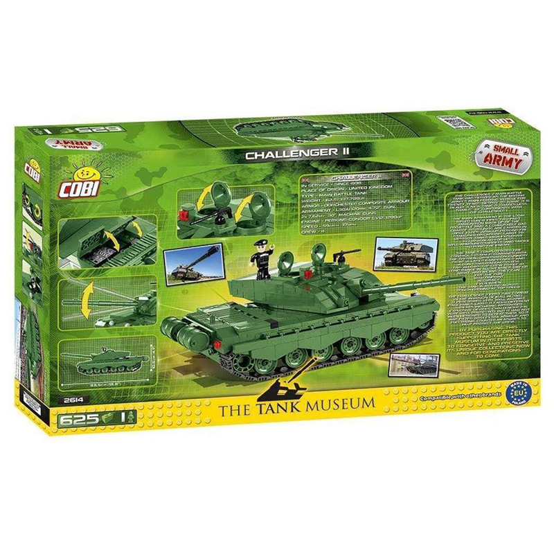 Cobi Armed Forces - Challenger II Tank (625 pieces) - My Hobbies