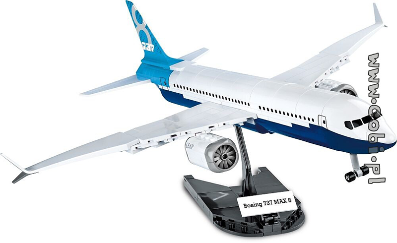 Cobi Boeing - 737 8 Max 320 piece Construction Set - My Hobbies