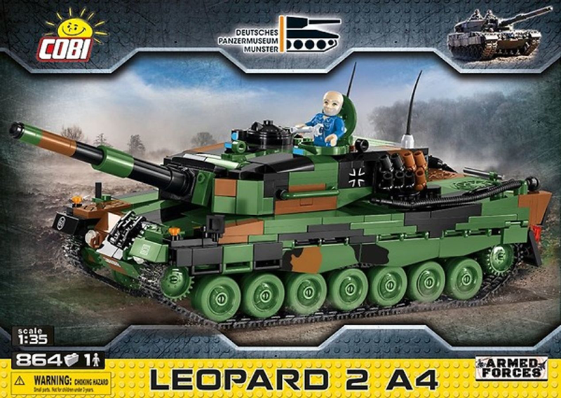 Cobi Armed Forces - Leopard 2 A4 (864 pieces) - My Hobbies