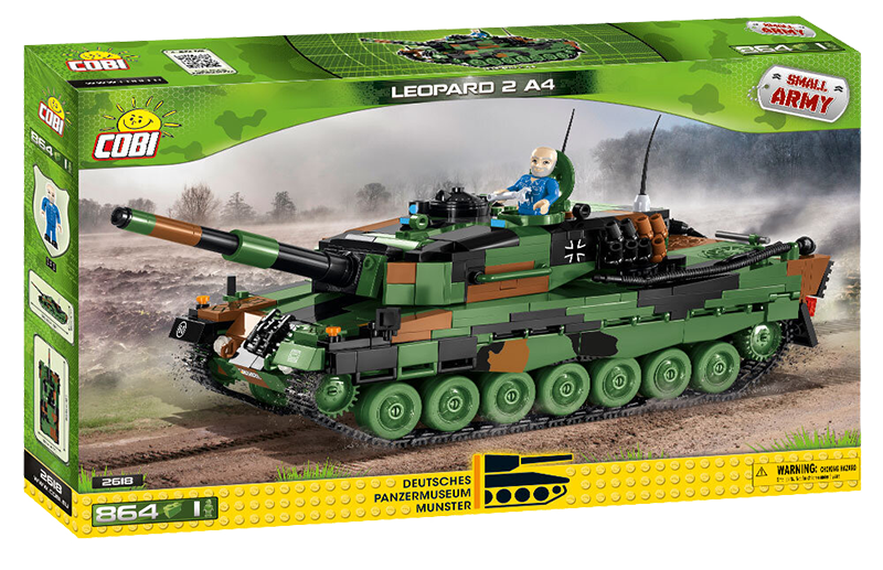 Cobi Armed Forces - Leopard 2 A4 (864 pieces) - My Hobbies