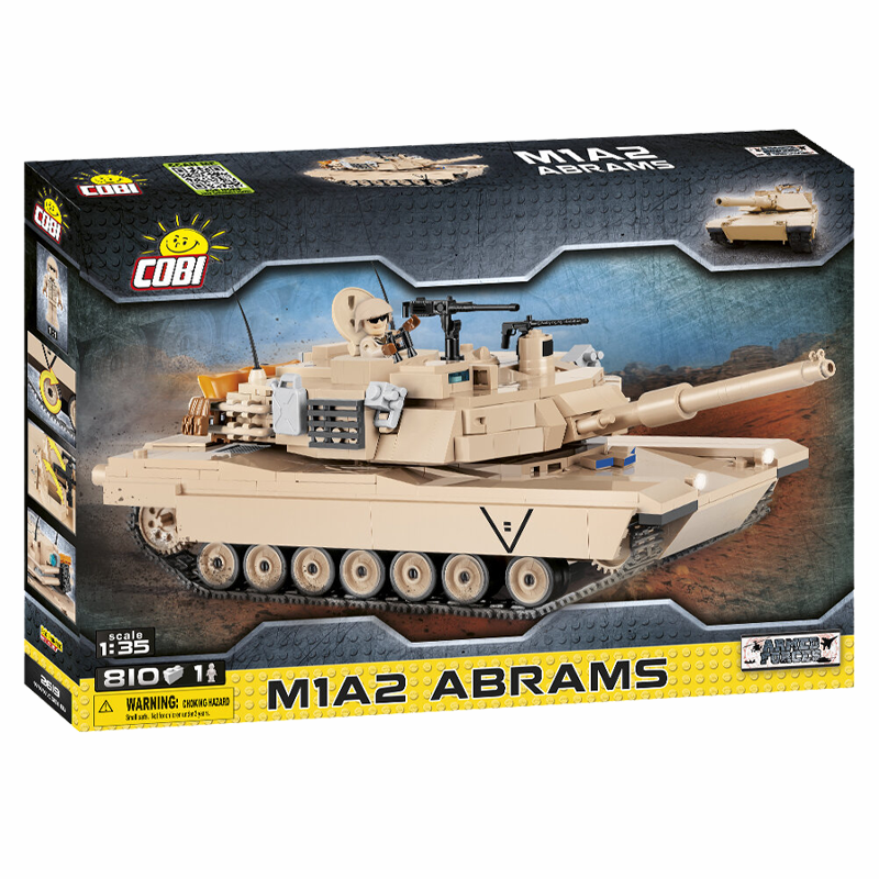 Cobi Armed Forces - Abrams M1A2 1:35 (802 pieces) - My Hobbies