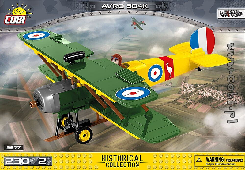 Cobi Small Army - Avro 504K - My Hobbies