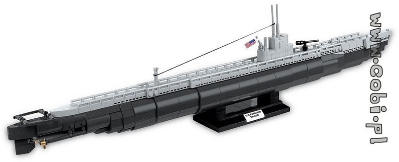 Cobi World War II - 670 piece Gato Class Submarine USS Wahoo /SS-238 - My Hobbies