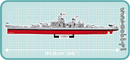 Cobi World War II - WS Iowa Class USS MIS (2410 pieces) - My Hobbies