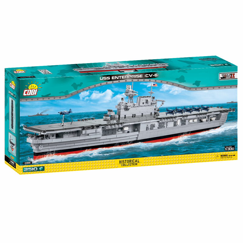 Cobi World War II - WS USS Enterprise (2510 pieces) - My Hobbies