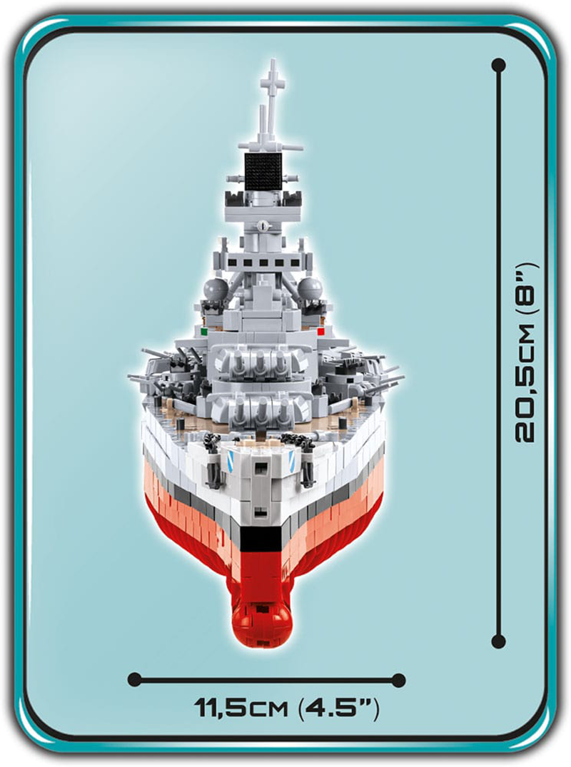 Cobi World War II - Battleship Scharnhorst - My Hobbies