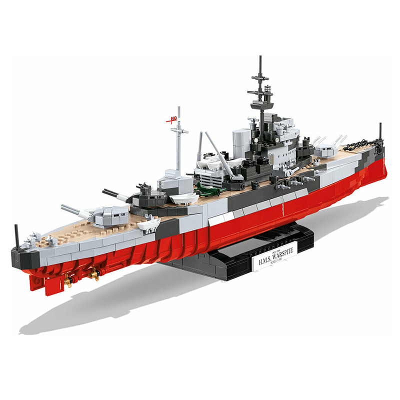 Cobi World War II - HMS Warspite (1515 pieces) - My Hobbies