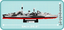 Cobi WW2 - HMS Belfast Light Cruiser 1:300 Scale 1480 pieces - My Hobbies