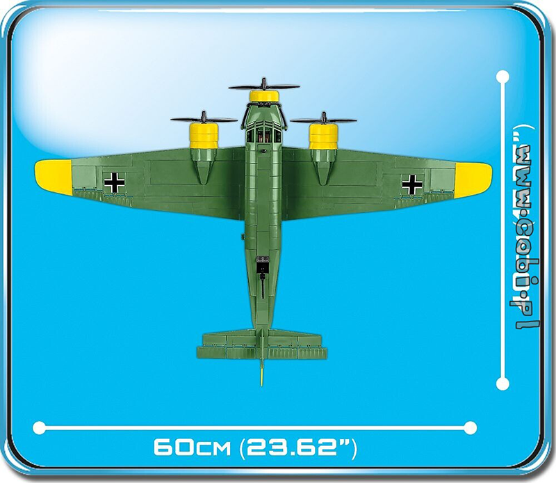 Cobi World War II - Junkers JU-52/3M G5E 527KL (548 pieces) - My Hobbies