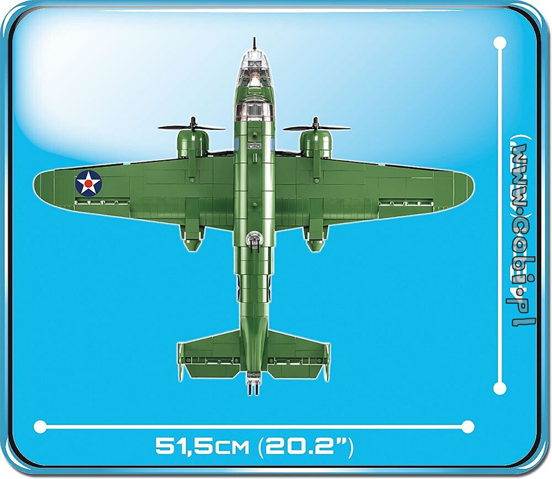 Cobi World War II - North American B-25 MI (710 pieces) - My Hobbies