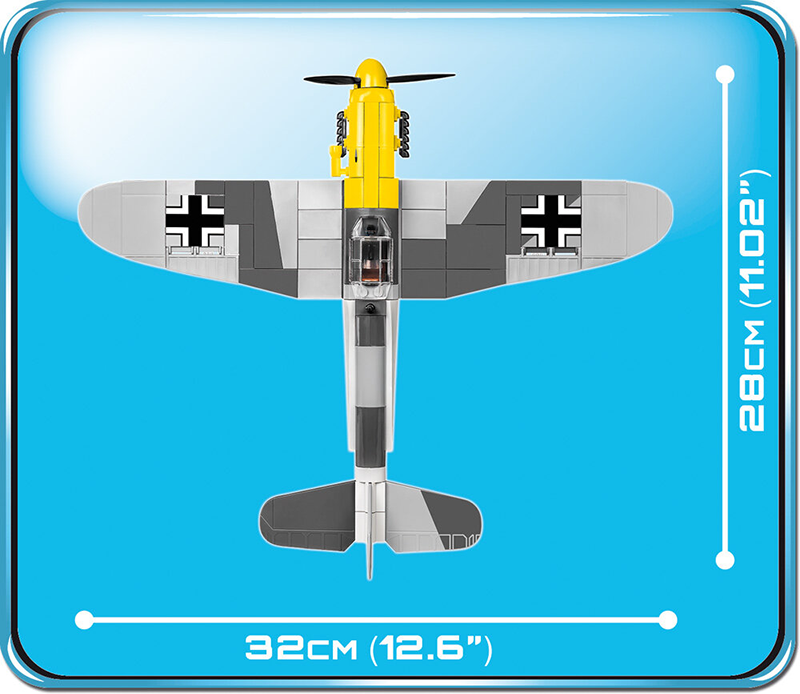 Cobi World War II - Messerschmitt BF 109 (250 pieces) - My Hobbies