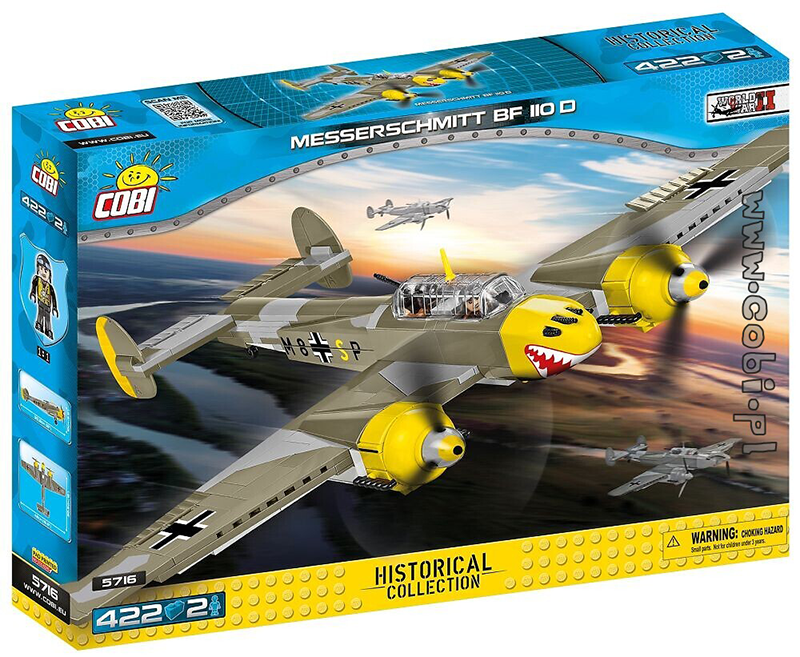 Cobi World War II - Messerschmitt BF 110 D 423 pieces - My Hobbies