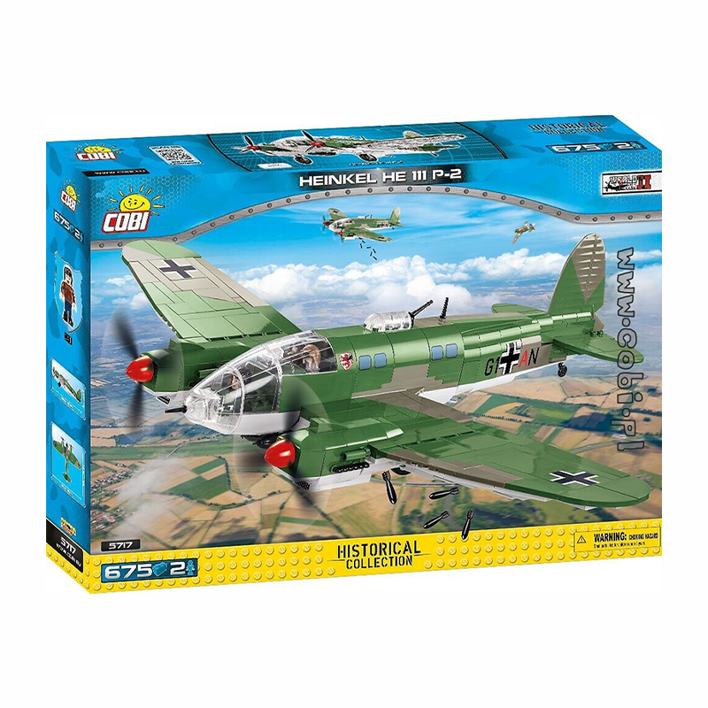 Cobi World War II - Heinkel HE 111 P-2 725 pieces - My Hobbies