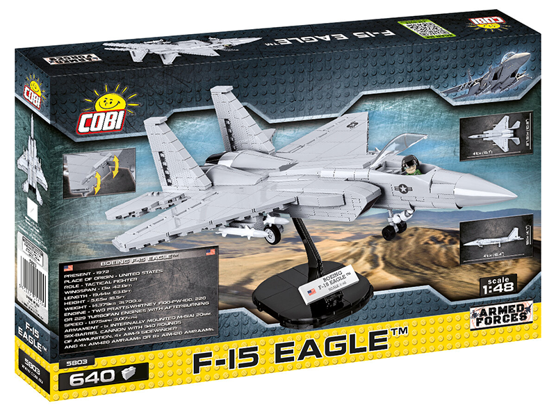 Cobi Armed Forces - F-15 Eagle (590 pieces) - My Hobbies