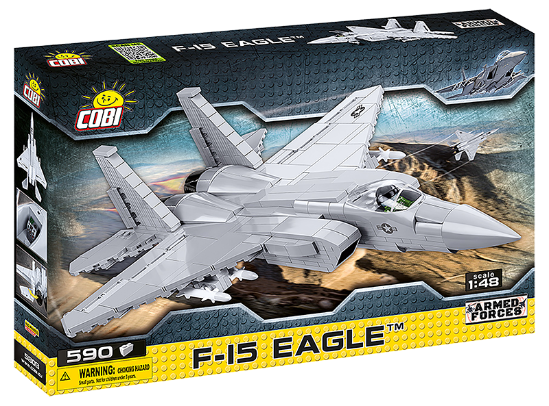 Cobi Armed Forces - F-15 Eagle (590 pieces) - My Hobbies