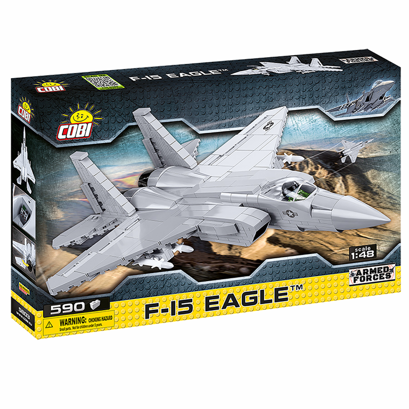 Cobi Armed Forces - F-15 Eagle (590 pieces) - My Hobbies
