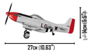 Cobi Top Gun - Mustang P-51D 1:35 scale 265 pieces Construction Set - My Hobbies