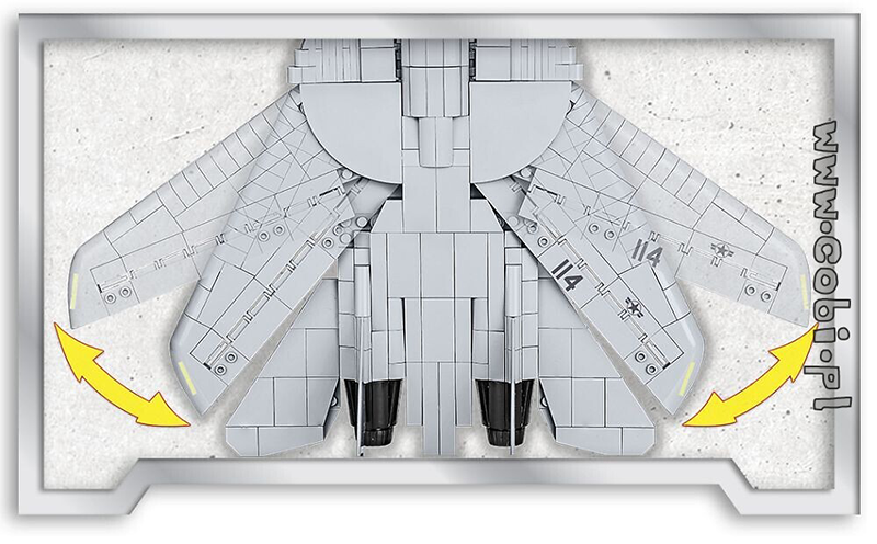 Cobi Top Gun - F-14 Tomcat 1:48 Scale 715 piece - My Hobbies