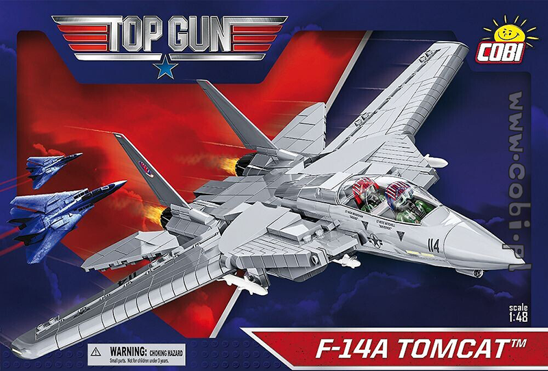 Cobi Top Gun - F-14 Tomcat 1:48 Scale 715 piece - My Hobbies