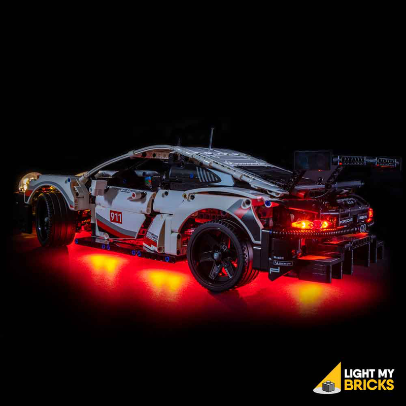 Led light kit for lego porsche sales