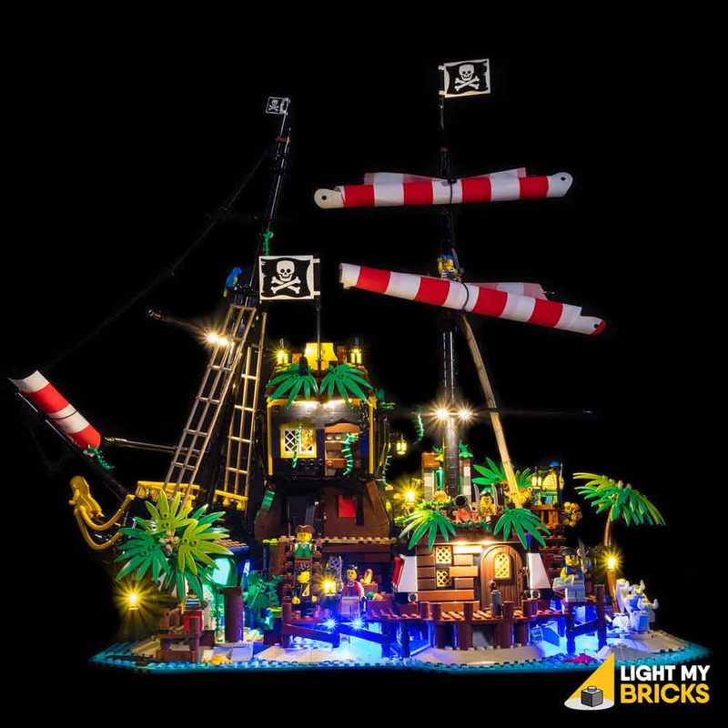 LEGO  Pirates of Barracuda Bay 21322 Light Kit (LEGO Set Are Not Included ) - My Hobbies