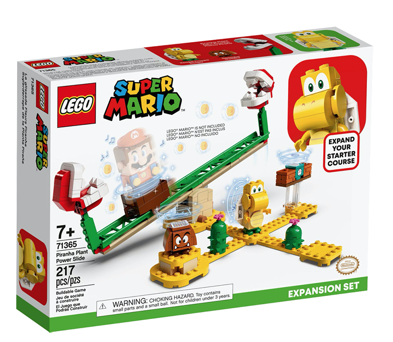LEGO® 71365 Super Mario™ Piranha Plant Power Slide Expansion Set - My Hobbies