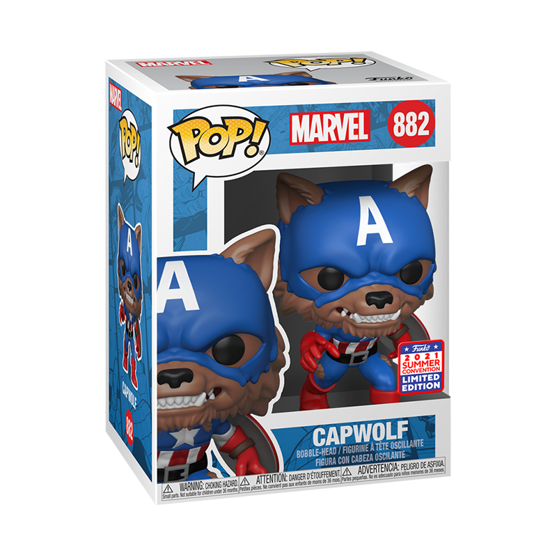 Funko Captain America - Capwolf YotS Pop! SD21 RS - My Hobbies