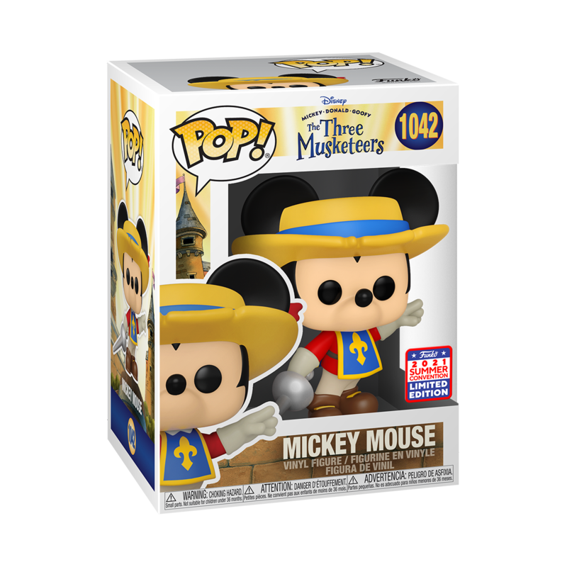 Funko Mickey Mouse - Mickey Musketeer Pop! SD21 RS - My Hobbies