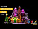 Light My Bricks LEGO Gingerbread House 10267 Light Kit (LEGO Set Are Not Included )